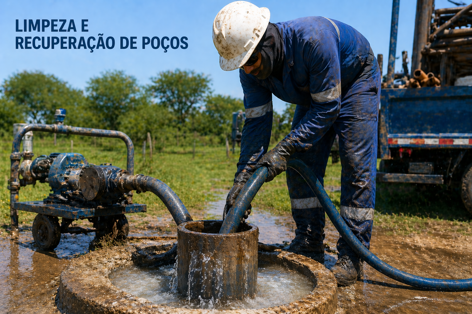 Limpeza e Recuperação de Poços
